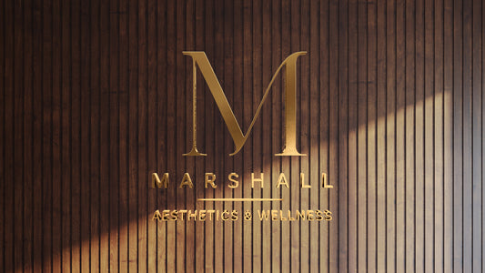 Custom Gold Metal Sign For Gold Metal
