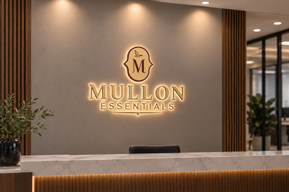 Custom 3D Metal Backlit Sign For Marlon Mullon