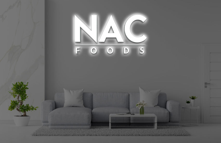 Custom Metal Backlit Sign For Fred