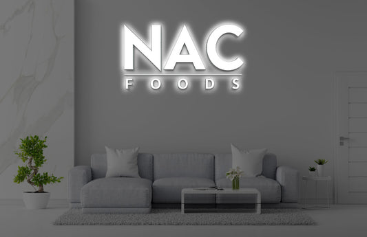 Custom Metal Backlit Sign For Fred