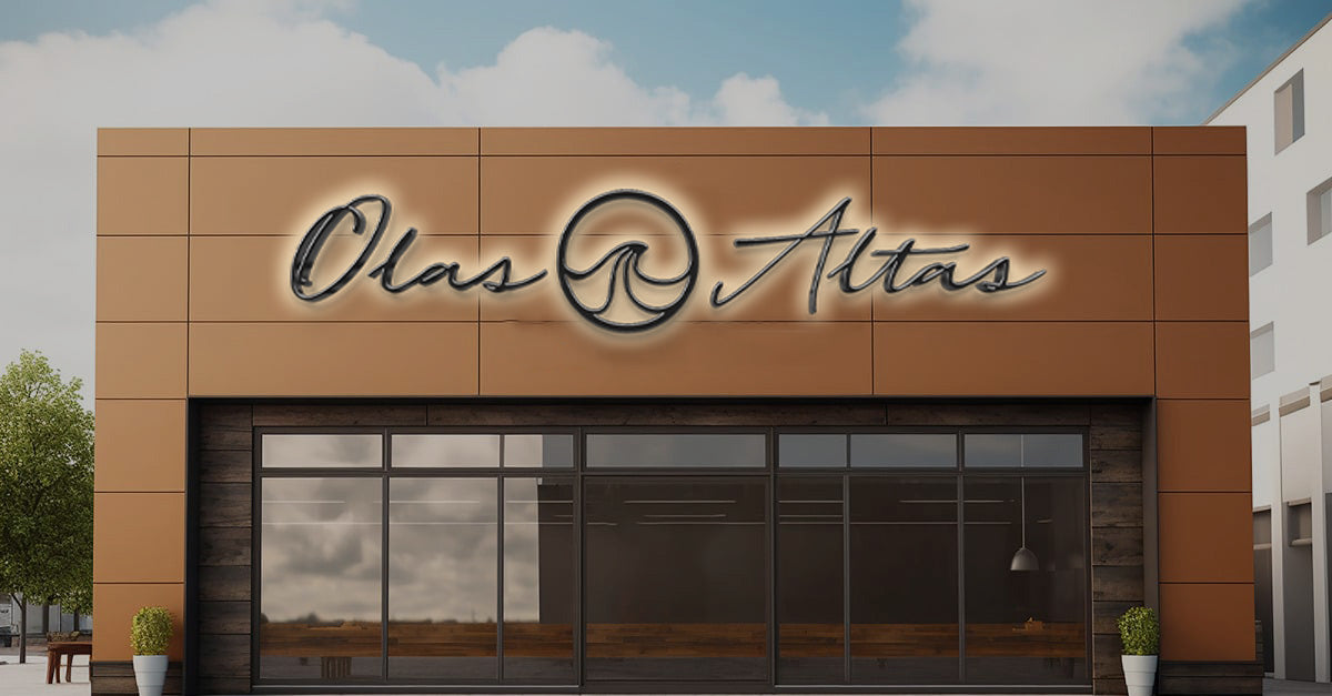 Custom Outdoor Backlit Sign For Justin