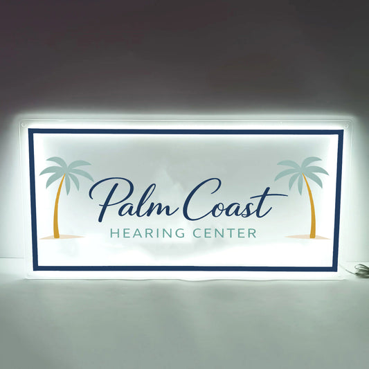 Two Custom Signs For Palm Coast