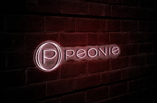 Remaking PEONIE Sign