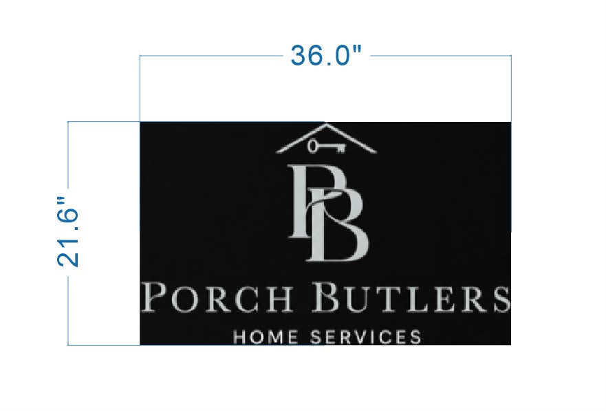 Custom Metal Backlit Sign For Phillip