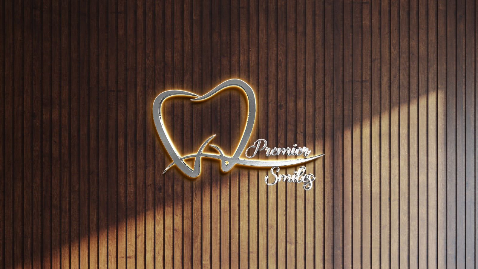 Custom Metal Backlit Sign For Rachel