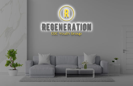 Custom Acrylic Backlit Sign For Jordan
