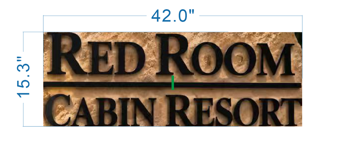 Custom 3D Metal Nonlit Sign For Stephanie Lee Freeman
