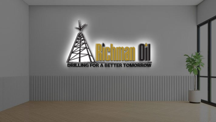 Custom Metal Backlit Sign For Carl