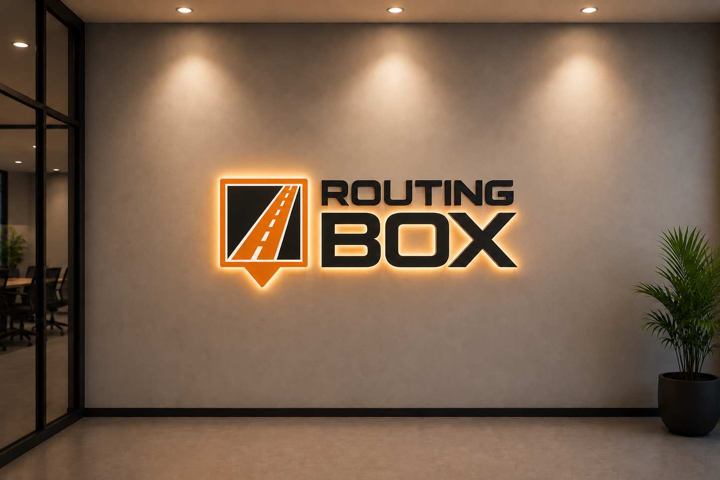 Custom 3D Acrylic Backlit Sign For Matthew Greco