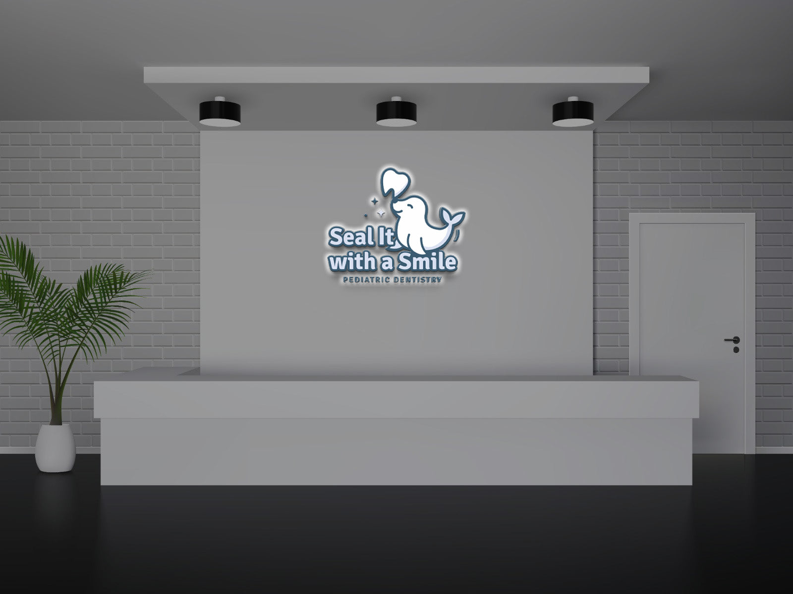 Two Custom Acrylic Signs For Riley