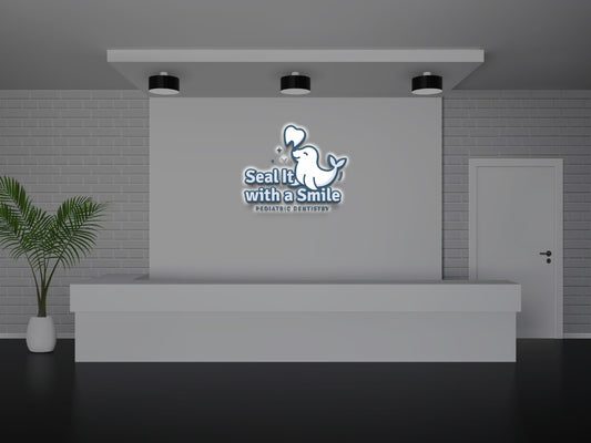 Backlit Sign Installation For Riley