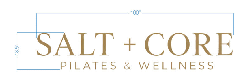 Custom Outdoor Sign For Tyler - Deposit Amount (50%)