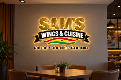 Custom 3D Metal Non Sign For Samuel