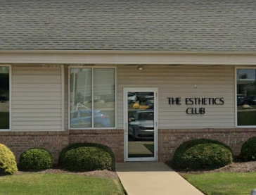 Custom Metal Sign - The Esthetics Club