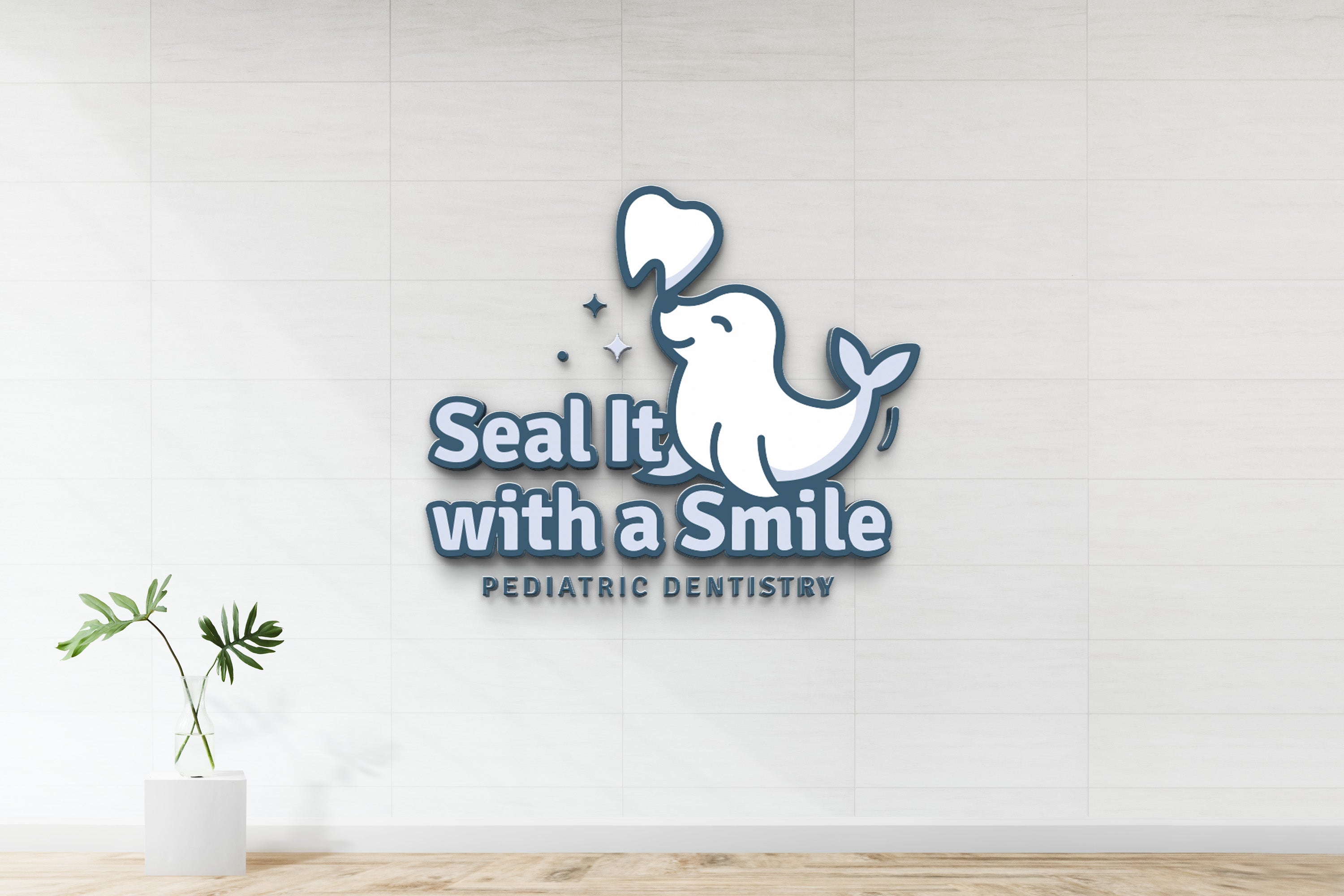 Two Custom Acrylic Signs For Riley