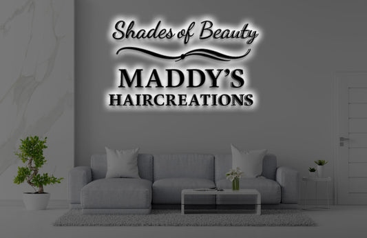 Custom Acrylic Backlit sign For Lydia