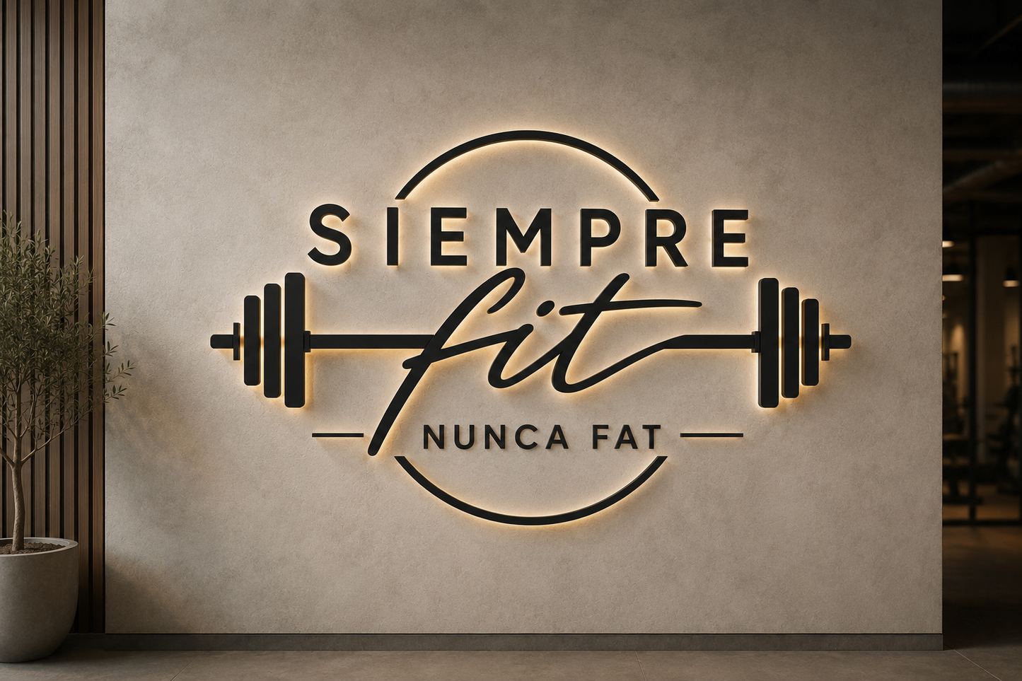Custom 3D Acrylic Backlit Sign For Nicole Garay
