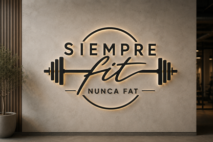 Custom 3D Acrylic Backlit Sign For Nicole Garay