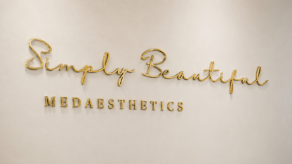 Custom 5mm Gold Metal Cut Sign For Stacey Buckner