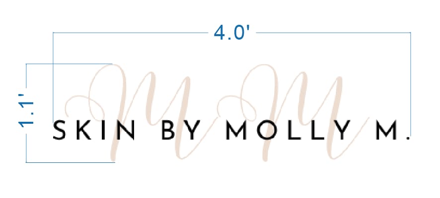 Custom 3D Metal Without Backlit Sign For Molly Markland