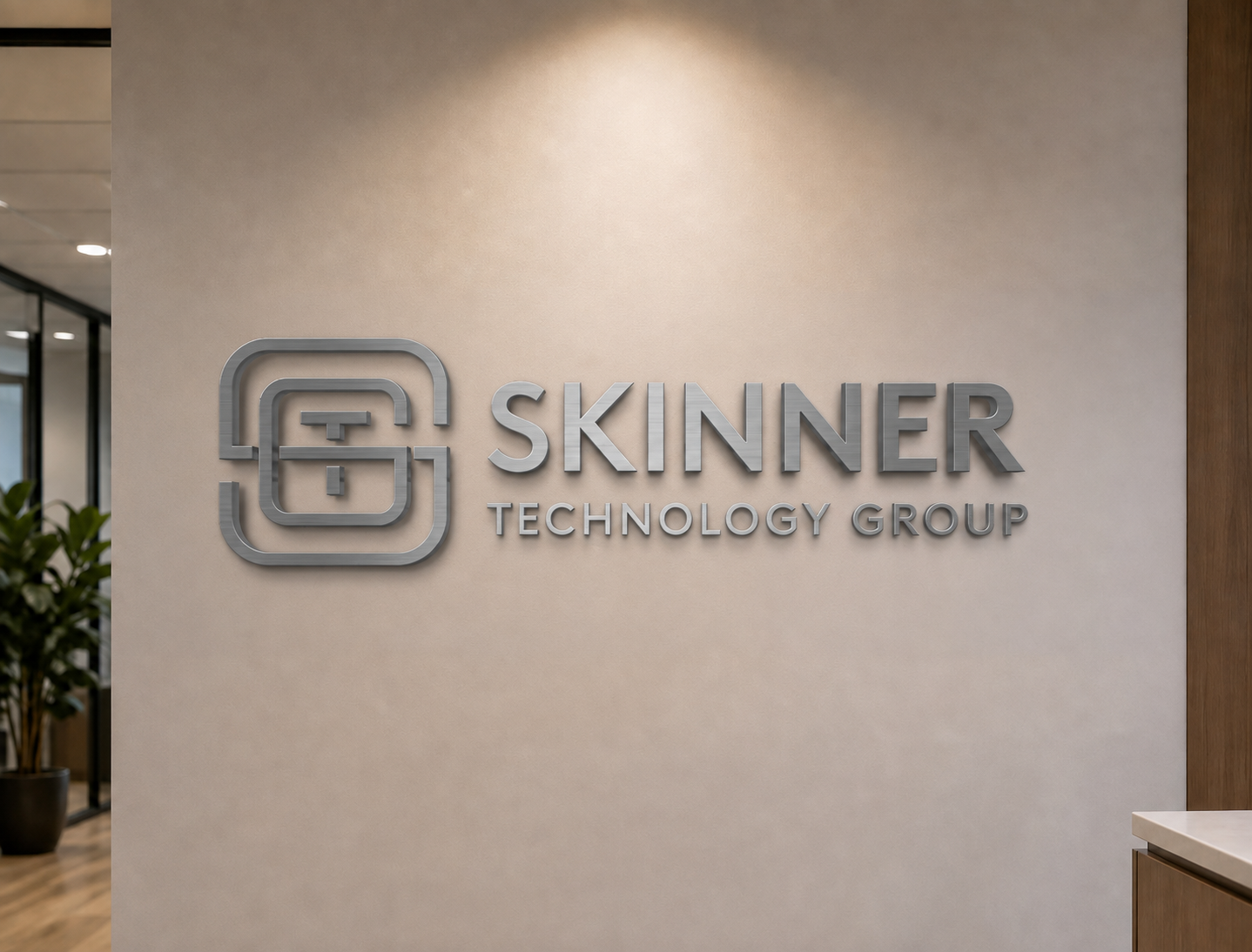 Custom 3D Metal Nonlit Sign For Tracy Skinner