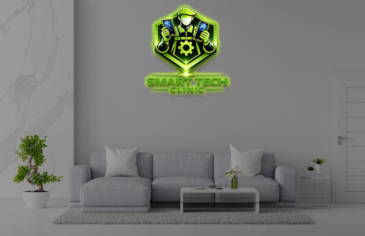 Custom Acrylic Backlit Sign For Christopher