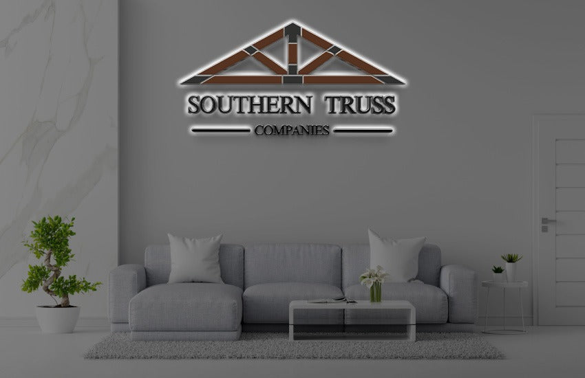 Custom Metal Backlit Sign For Martin