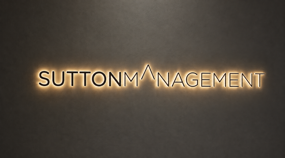 Custom 3D Acrylic Backlit Sign For Michael Sutton