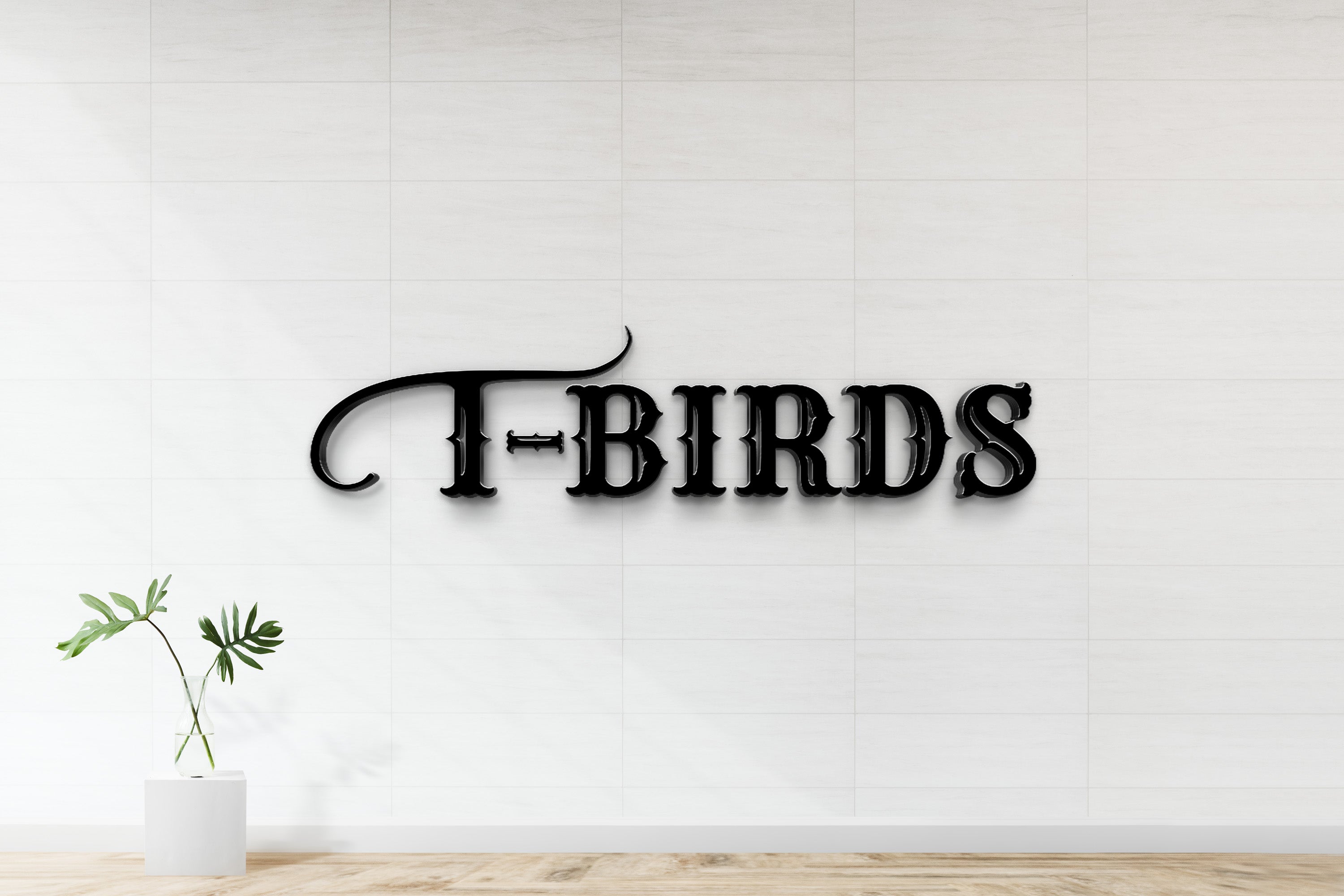 Custom Indoor Metal Sign For Ollie Banks