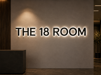 Custom 3D Metal Backlit Sign For Lisa Kennedy