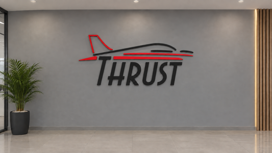 Custom 3D Metal Nonlit Sign For Mihkya Cairo - Volt Signs