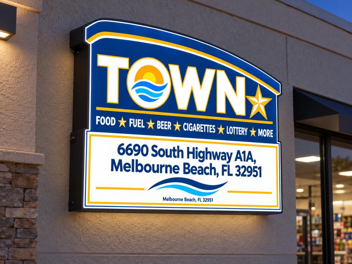 Custom Lightbox Sign For Brij DesaI