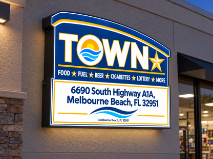 Custom Lightbox Sign For Brij DesaI