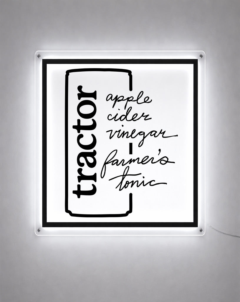 Custom Acrylic Backlit Sign For Tractor Care Center