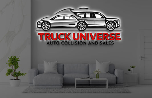Custom Backlit Sign For Heather