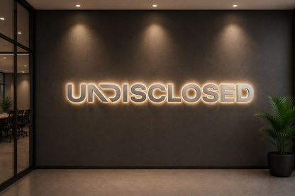 Custom 3D Backlit Sign For Jessi Campbell