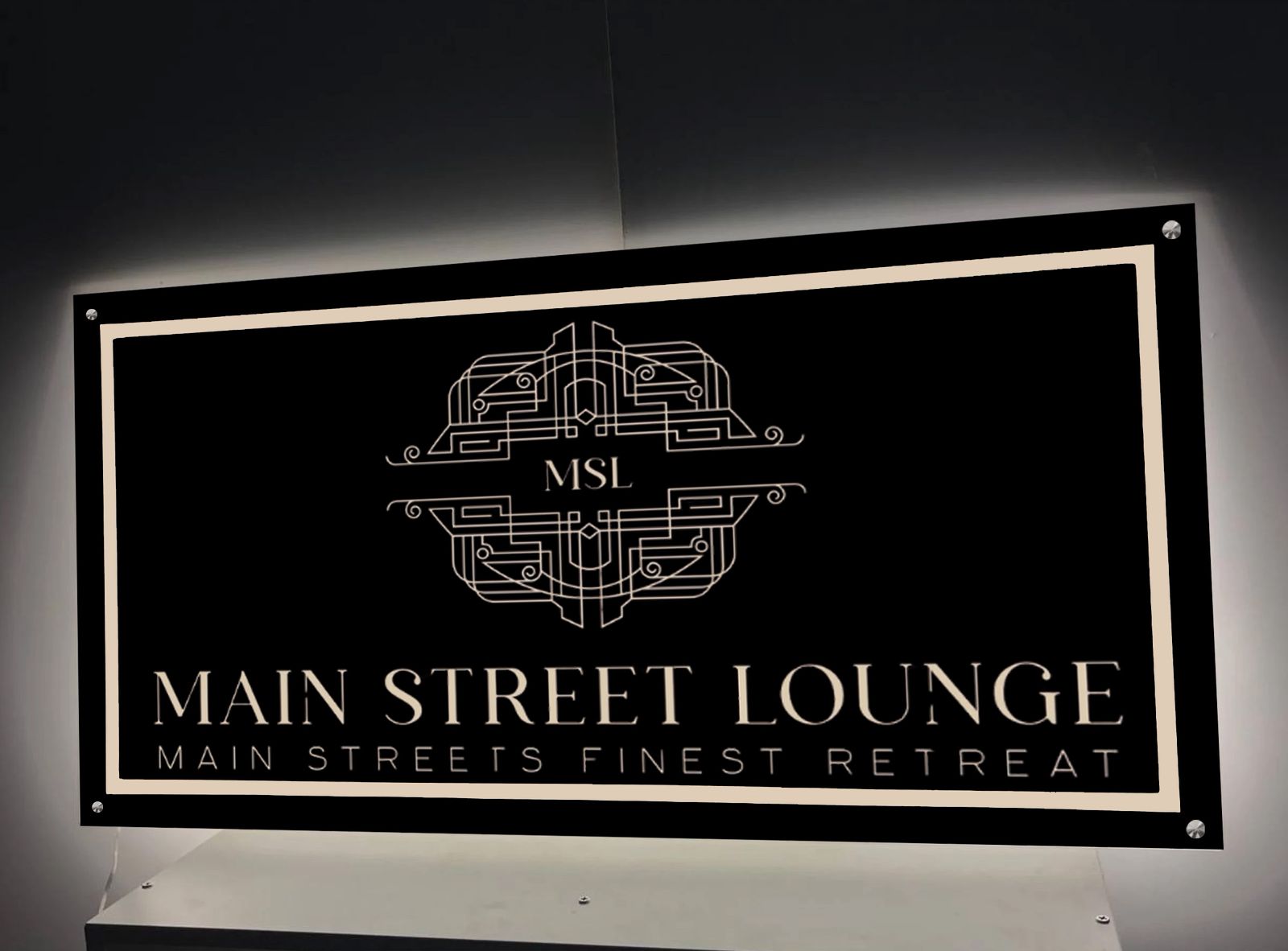 Custom Acrylic Sign - Varun