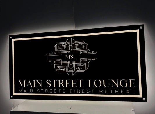 Custom Acrylic Sign - Varun