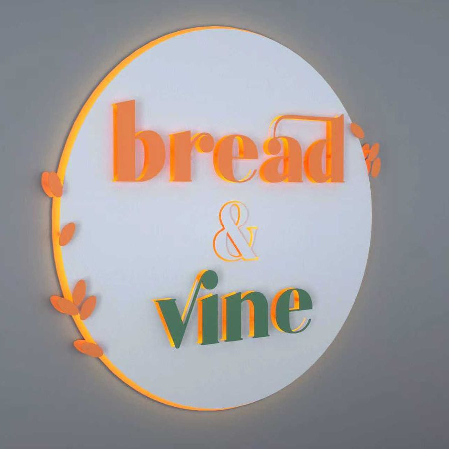 Custom Metal sign - French Hospitality LLC