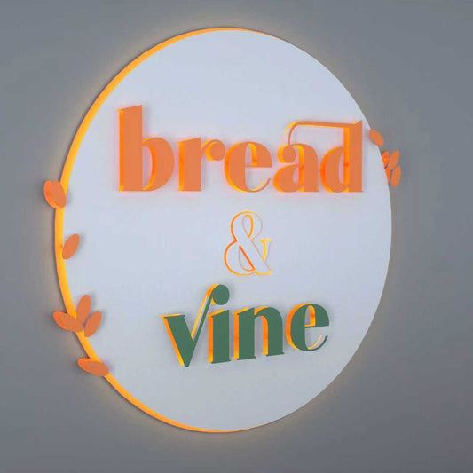 Custom Metal sign - French Hospitality LLC