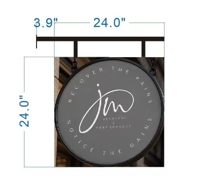 Custom Acrylic Face with Metal Sides (Double Sided) Lightbox Sign Jerica C Maness