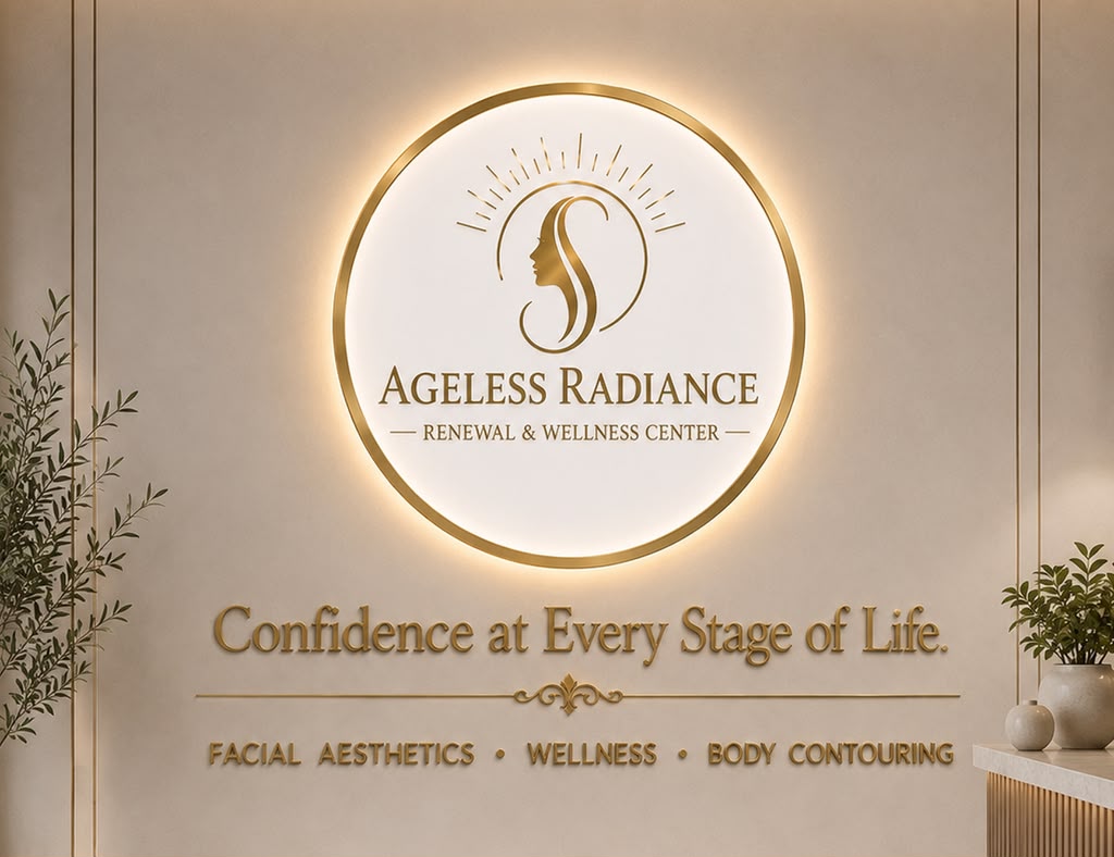 Custom 3D Gold Metal Backlit Sign For Alayna Dmiley