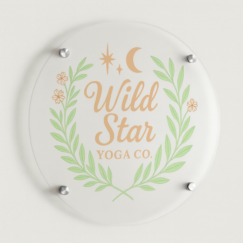 Custom Acrylic Sign For Susan