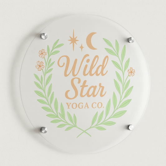 Custom Acrylic Sign For Susan