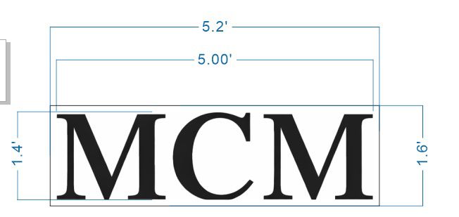 Custom Acrylic Backlit Sign For Malcolm