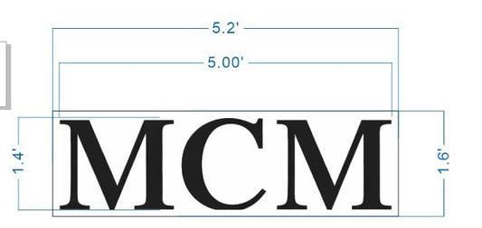 Custom Acrylic Backlit Sign For Malcolm