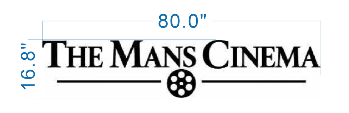 Custom 3D Metal Backlit Sign For Scott Mans