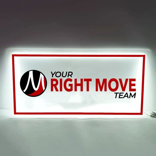 Custom Acrylic Backlit Sign For Kayli
