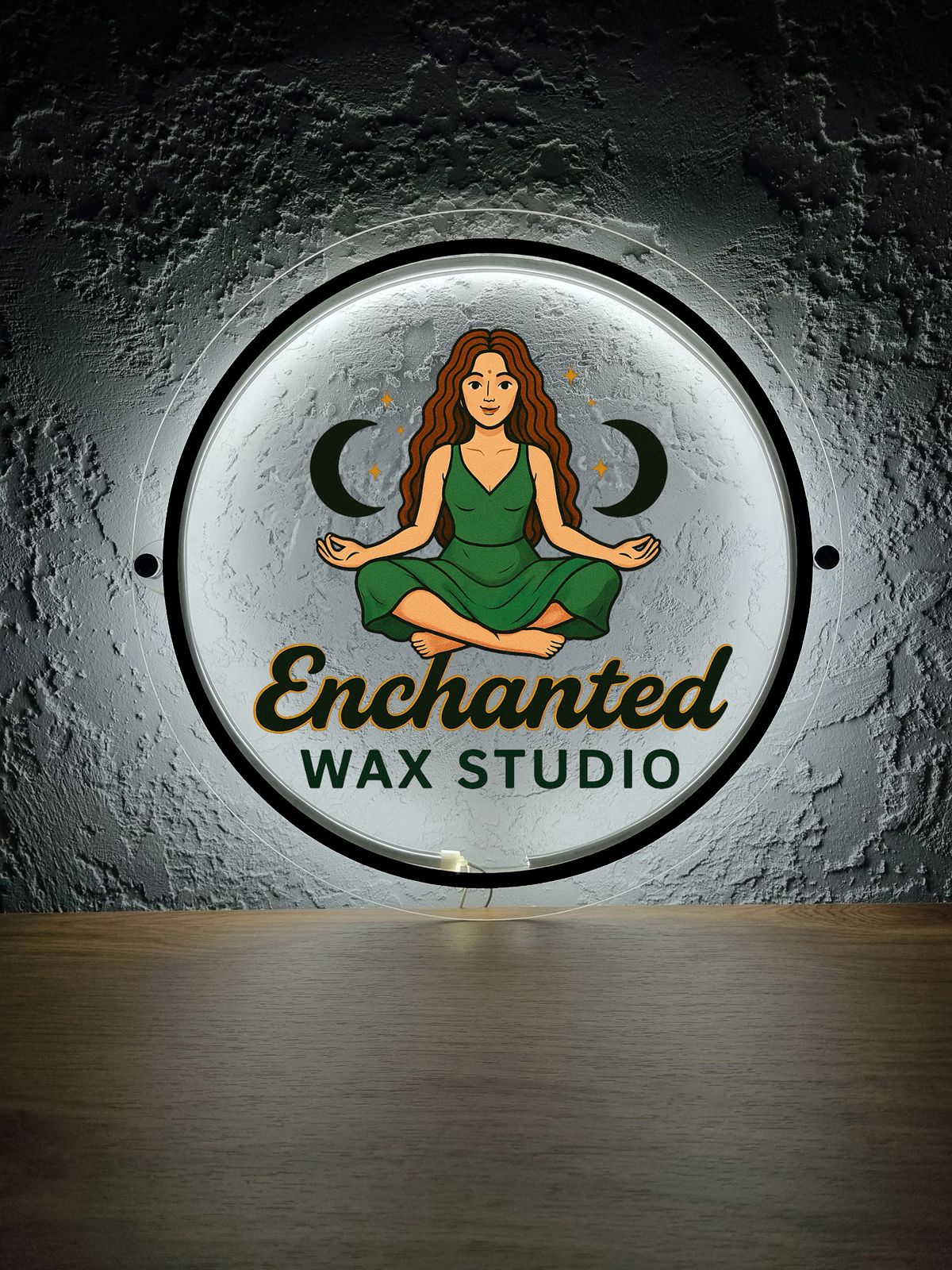 Custom Acrylic Backlit Sign For Brianna