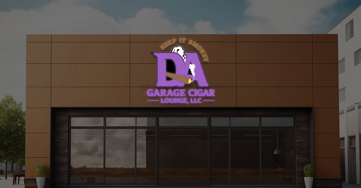 Custom Metal Front Lit Sign For Shameka